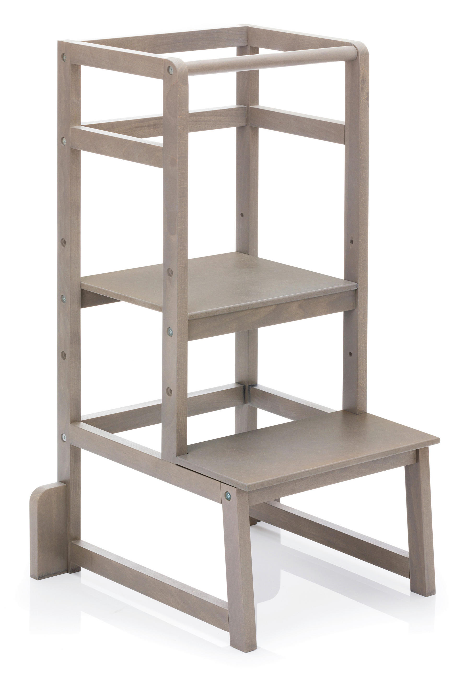 LERNTURM Vista  - Grau, Basics, Holz (90/40/46cm) - Fillikid