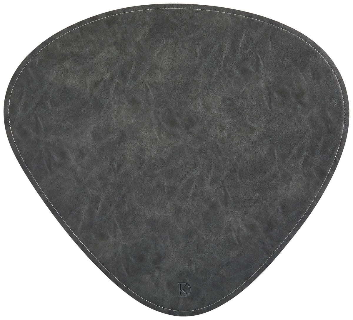 TISCHSET Dieter Knoll Kunststoff Schwarz  - Schwarz, Design, Kunststoff (46/0,03/44cm) - Dieter Knoll
