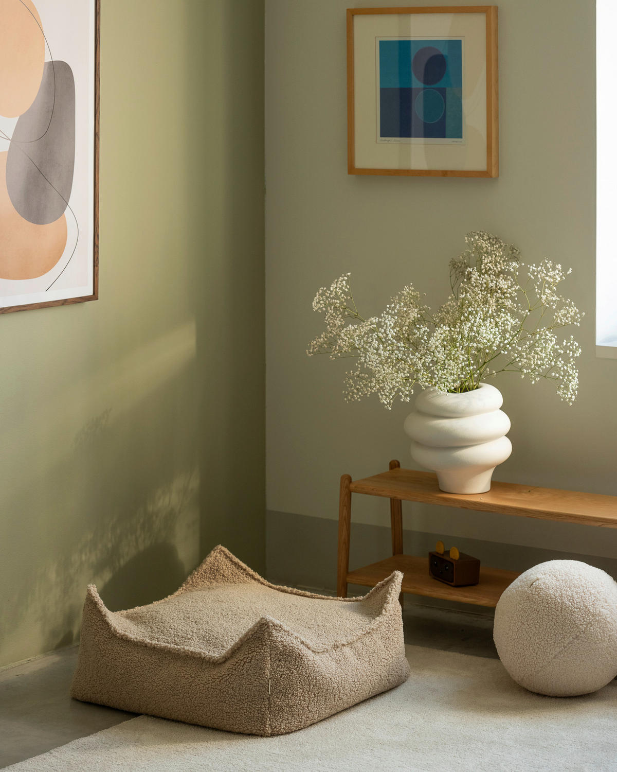 SITZSACK  - Hellbraun, Basics, Textil (60/60/20cm) - WIGIWAMA