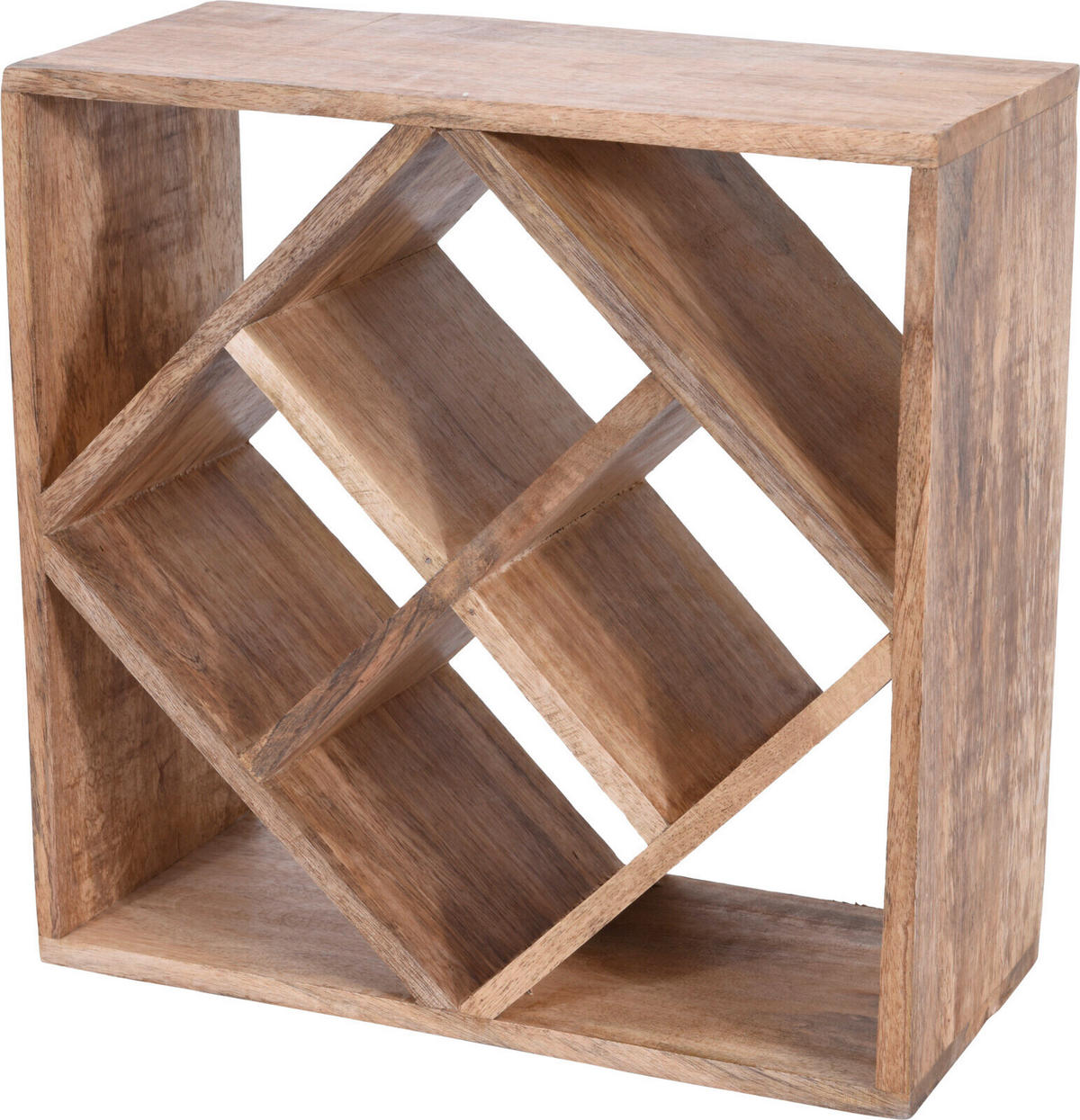 DRŽÁK NA LÁHVE - Basics, dřevo (33,00/33/15cm)