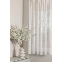 PERDEA CONFECțIONATĂ transparent  - ecru, Basics, textil (140/175cm)