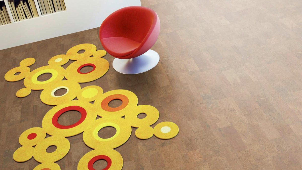 KORKBODEN KORK NATURTREND ELEMENT RUSTIC 910X300X9,5mm  per  m² - Cappuccino, Basics, Naturmaterialien/Holz (91,0/30,0/0,95cm)