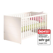GITTERBETT Fiona Weiß - Weiß, Basics, Holz (70/140cm) - PAIDI
