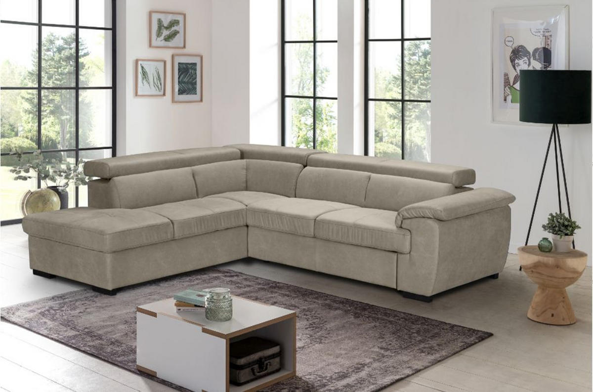 SJEDEĆA GARNITURA tekstil    - Moderno, tekstil (258/219cm) - Stylife