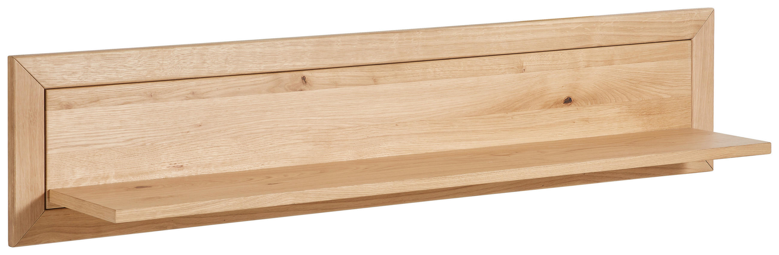 WANDBOARD Asteiche furniert  - KONVENTIONELL, Holz (130/27/24cm) - Cantus