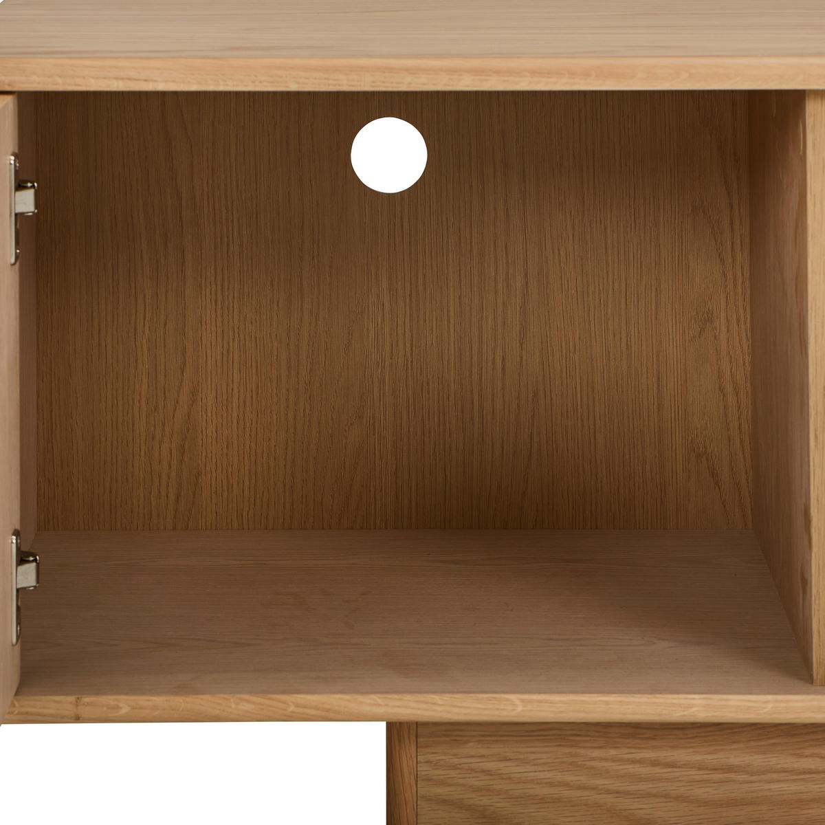 LOWBOARD Lofty Lou 200/45/40 cm 2 Schublade(n)  - Eichefarben/Naturfarben, Design, Holz/Holzwerkstoff (200/45/40cm) - Livetastic