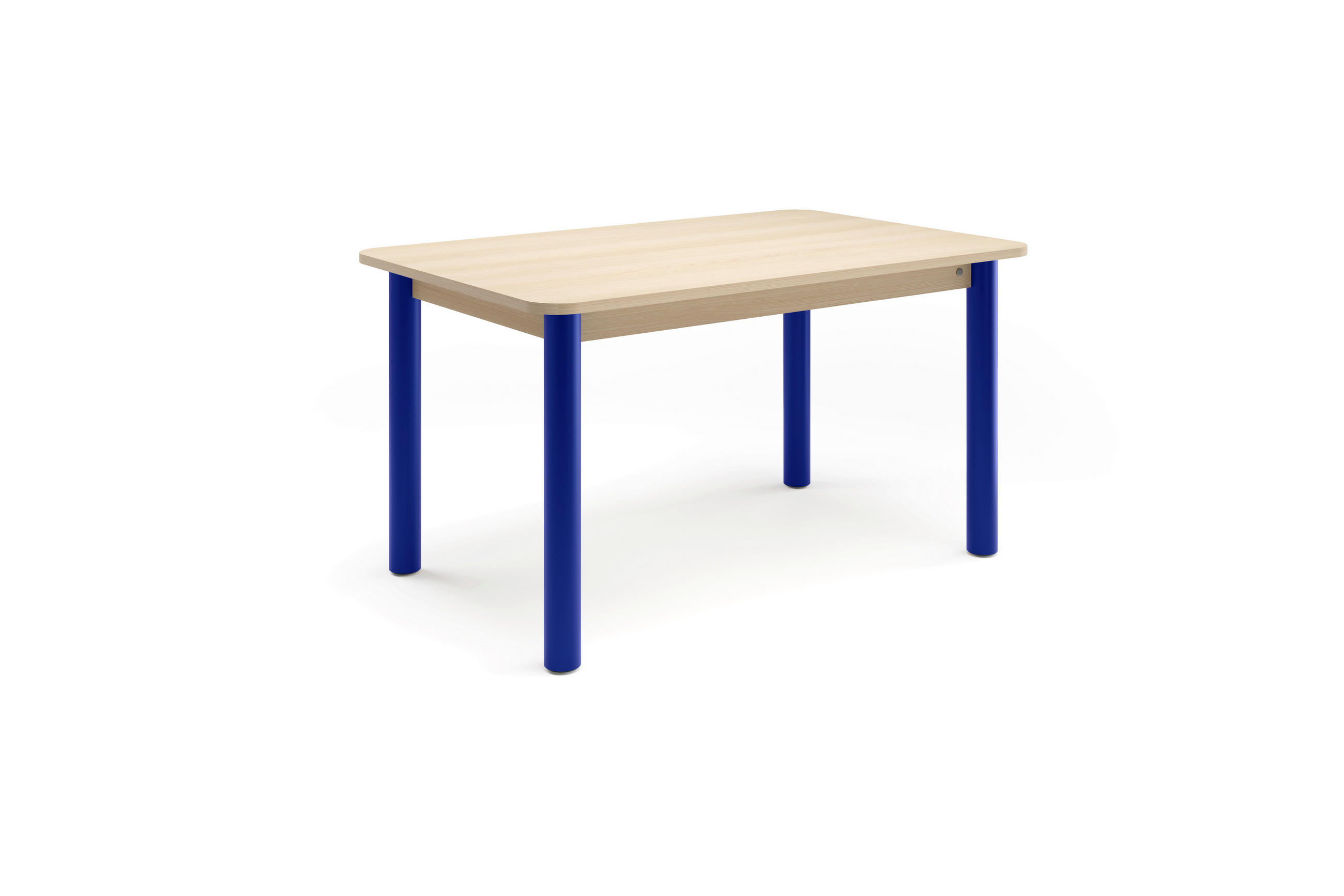 Tom Tailor Esstisch Blau, Hellbraun 90x76x140 cm