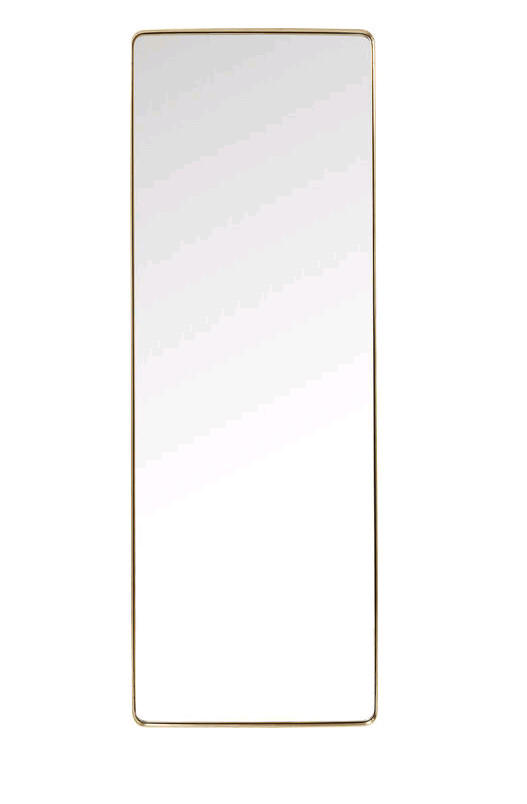 WANDSPIEGEL 70/200/5 cm    in rechteckig  - Messingfarben, LIFESTYLE, Glas/Metall (70/200/5cm) - Kare-Design