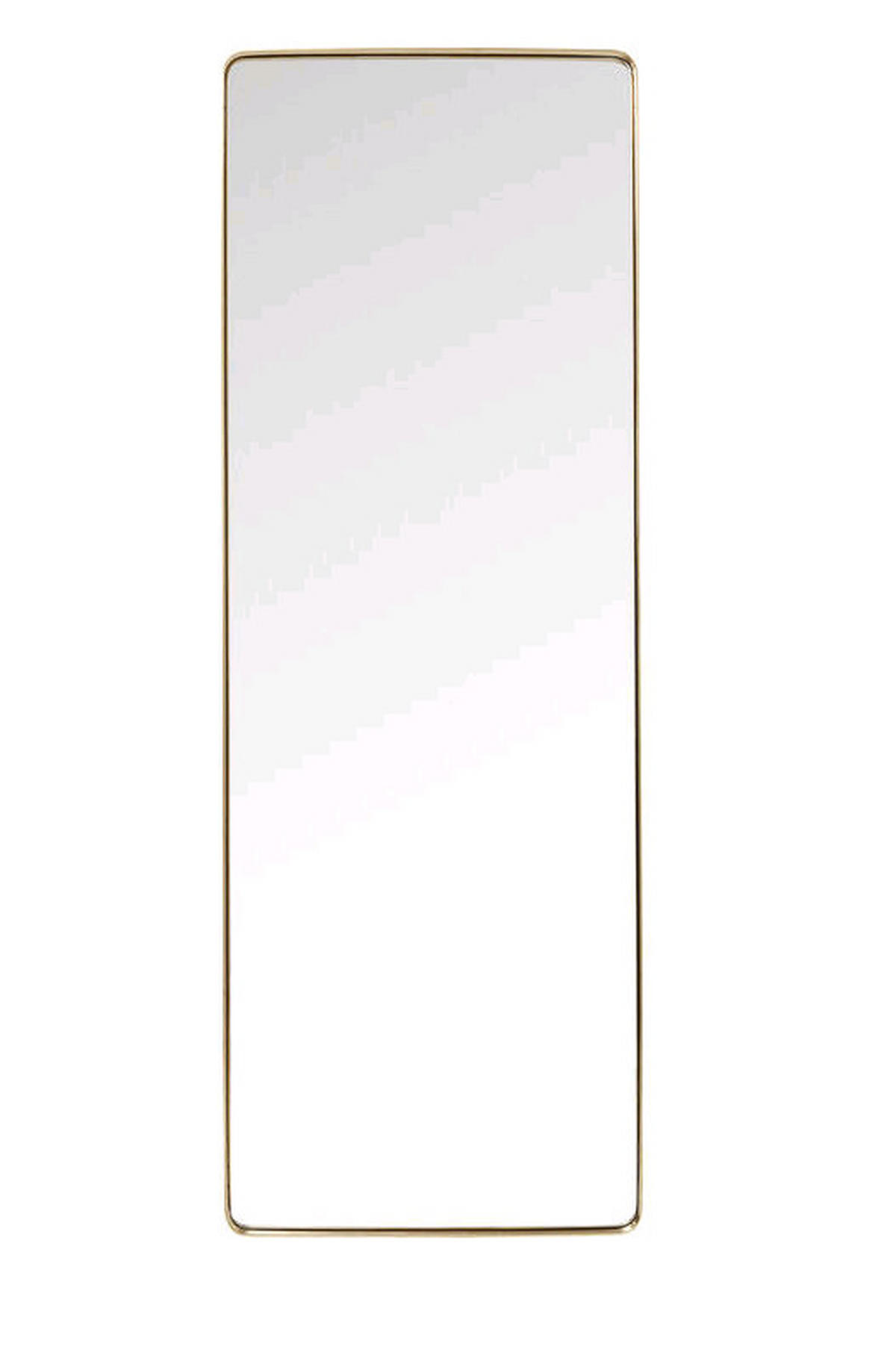 WANDSPIEGEL 70/200/5 cm    in rechteckig  - Messingfarben, LIFESTYLE, Glas/Metall (70/200/5cm) - Kare-Design