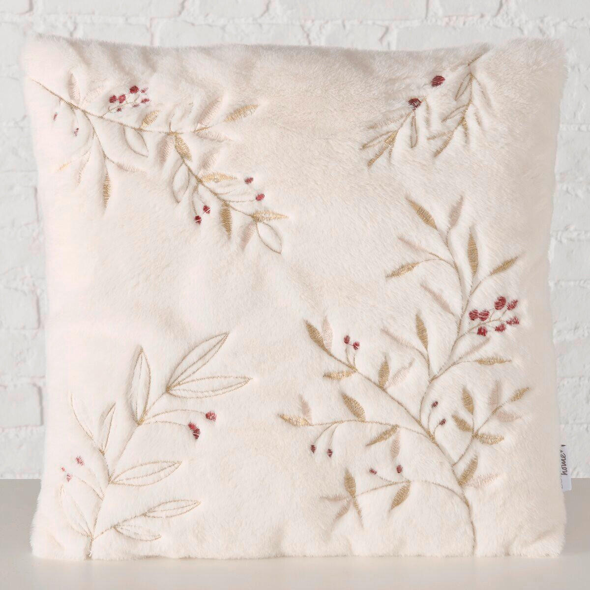 ZIERKISSEN  - Goldfarben/Creme, Basics, Textil (45/45/12cm) - Boltze Home