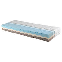 WENDEMATRATZE 140/200 cm Höhe ca. 24 cm  - KONVENTIONELL, Textil (140/200cm) - Sleeptex