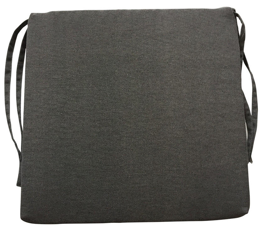 BLAZINA ZA SEDENJE  MIA 38/38/4 cm             - antracit, Basics, tekstil (38/38/4cm) - Esposa