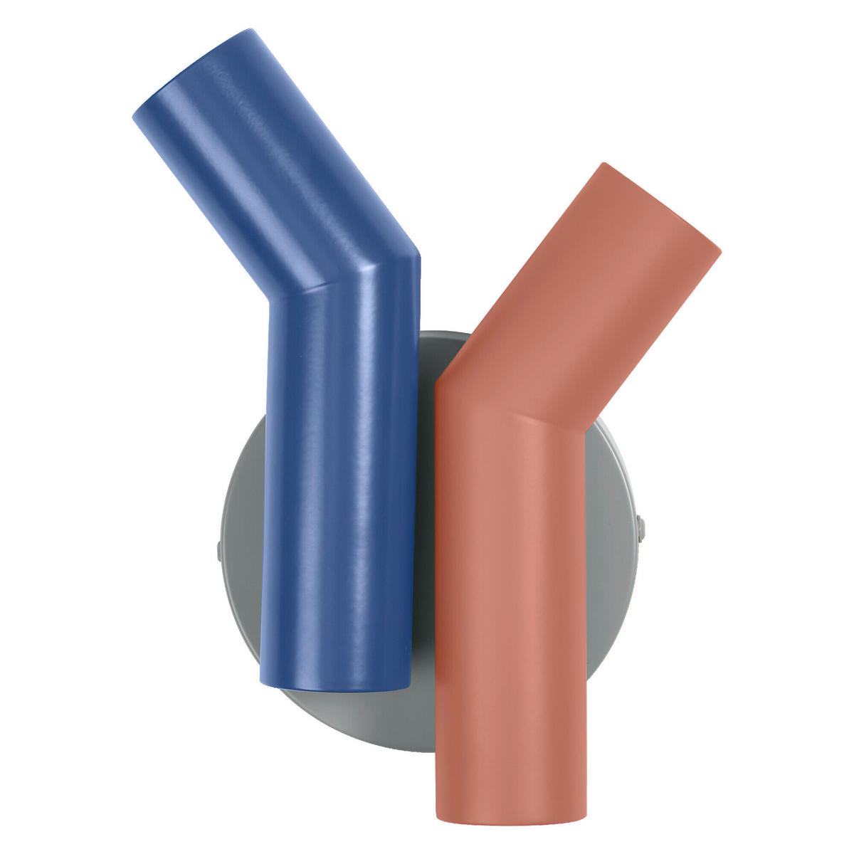 WANDLEUCHTE 18/7.7/21 cm   - Design, Metall (18/7.7/21cm) - Osram