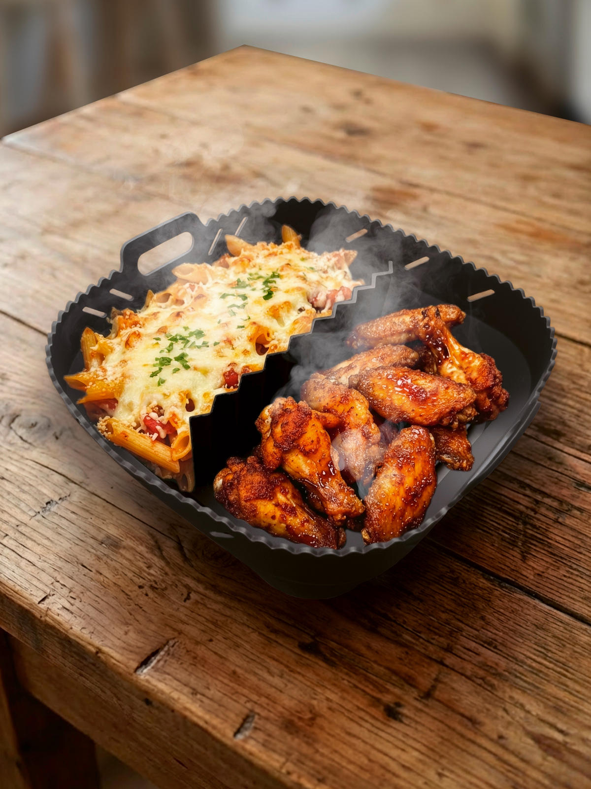 BACKFORM GOURMETmaxx  - Anthrazit, Basics, Kunststoff (21/21/8cm) - GOURMETMAXX