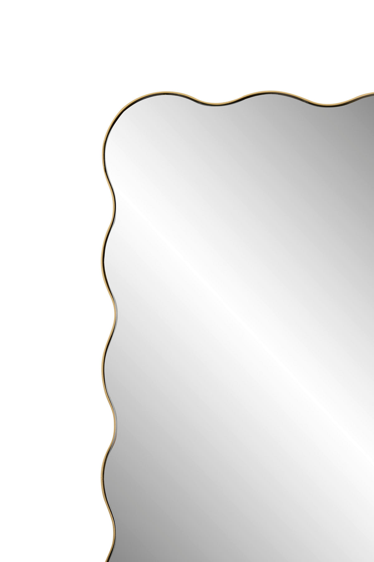 WANDSPIEGEL 40/120/2,5 cm    in rechteckig  - Goldfarben, Design, Glas/Holzwerkstoff (40/120/2,5cm) - MID.YOU
