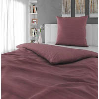 BETTWÄSCHE 4-teilig Musselin 135/200 cm  - Mauve, Textil (135/200cm) - Novel