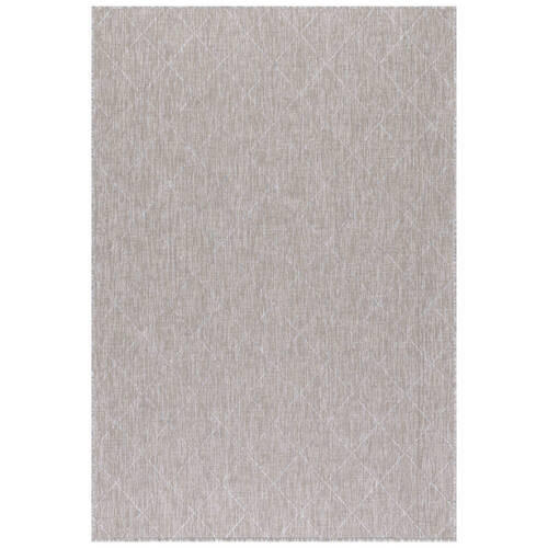 In- und Outdoorteppich 120/170 cm Zagora Grau, Beige  - Beige/Grau, Basics, Textil (120/170cm) - Novel