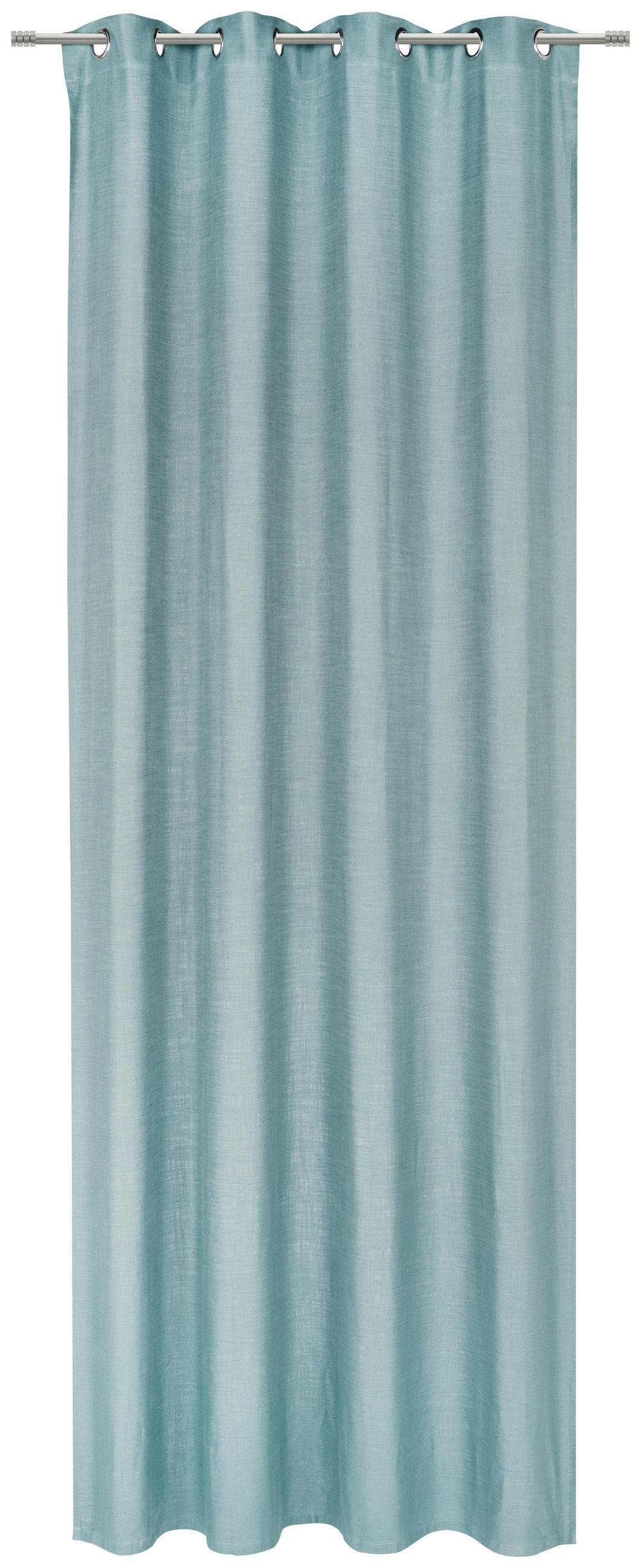 ZAVJESA S RINGOVIMA zelena  135/270 cm  - zelena, Basics, tekstil (135/270cm) - Esposa