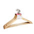 KLEIDERBÜGELSET Holz Naturfarben - Naturfarben, Basics, Holz (44/16/1,2cm) - Boxxx