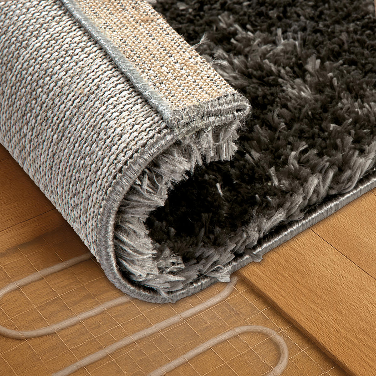 WEBTEPPICH 120/180 cm Paulie Grau rechteckig  - Grau, Basics, Textil (120/180cm) - Astra