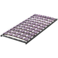 TELLERLATTENROST 90/200 cm Buche  - Graubraun/Grau, Basics, Holz (90/200cm) - Novel