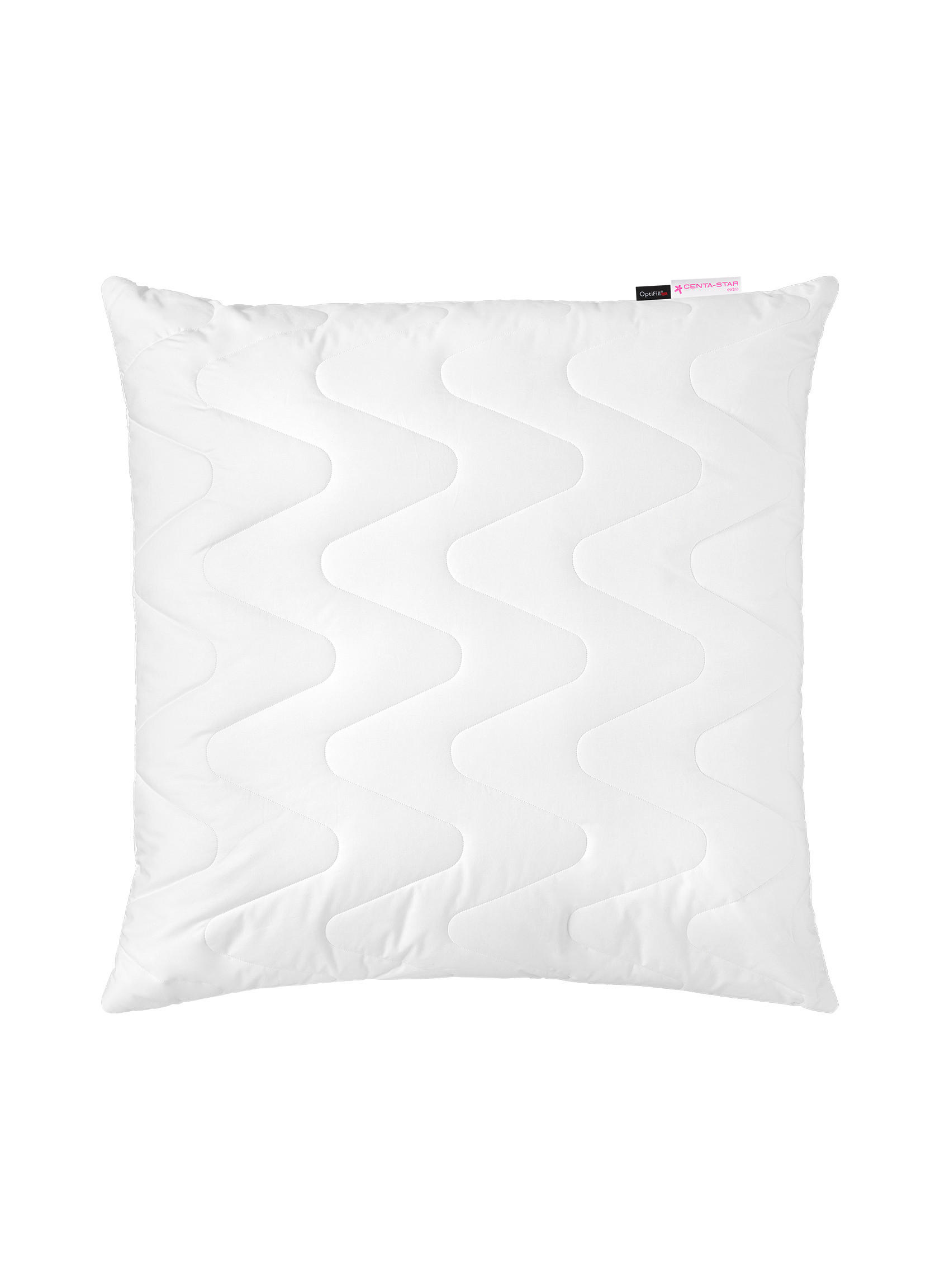 KOPFPOLSTER 80/80 cm  Aqua Aktiv  - Weiß, Basics, Textil (80/80cm) - Centa-Star