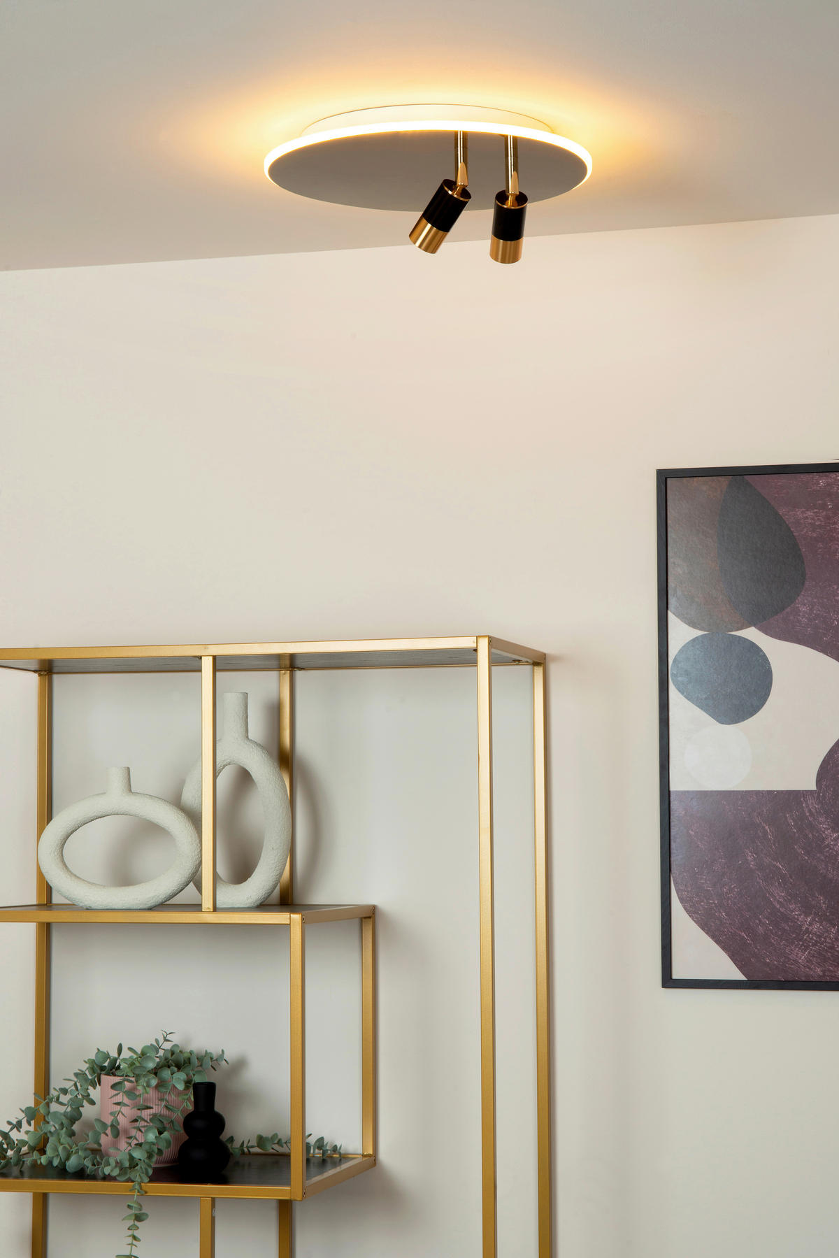 LED-DECKENLEUCHTE JUBEL 40/40/16.5 cm   - LIFESTYLE (40/40/16.5cm) - Lucide