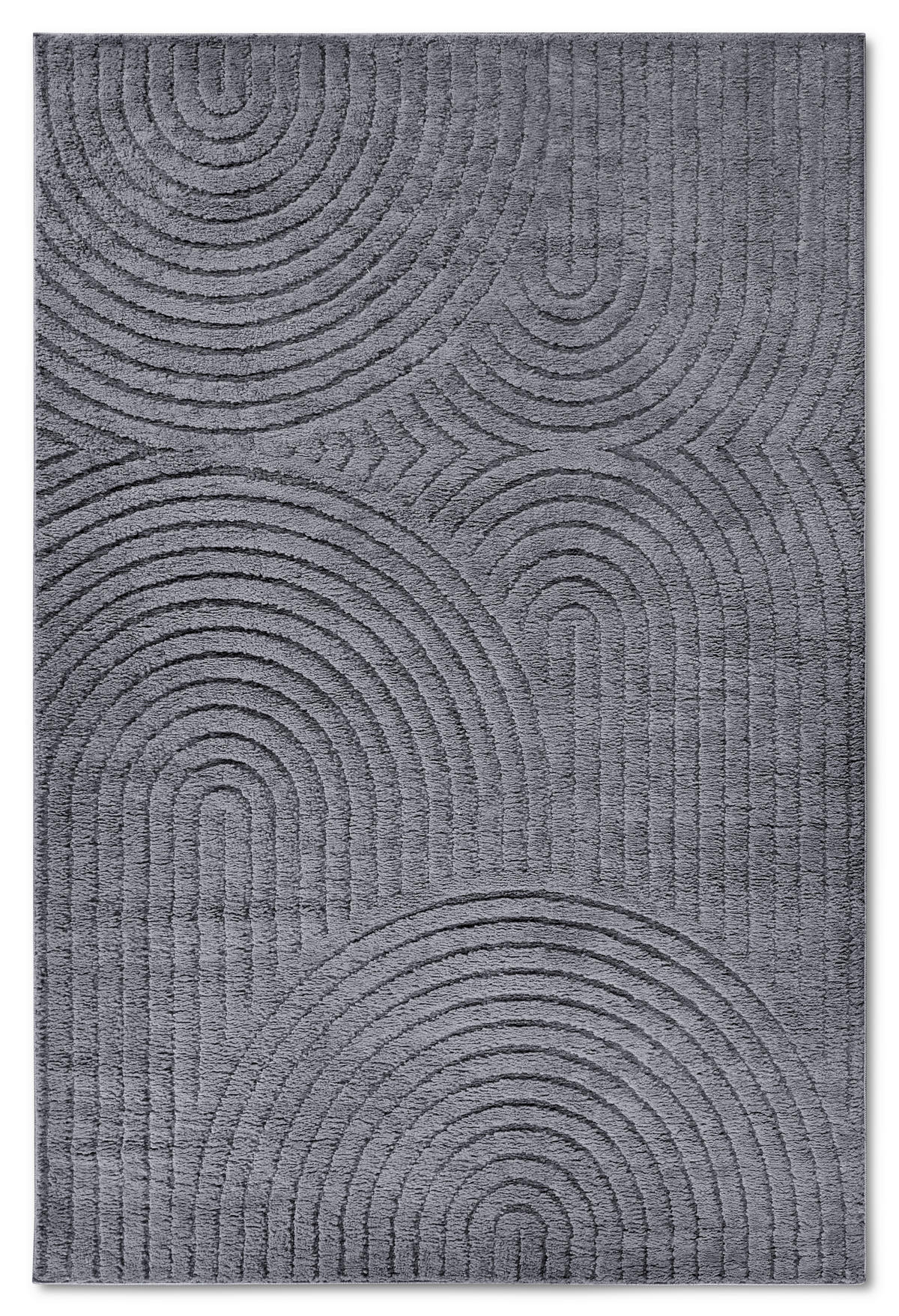 HOCHFLORTEPPICH 120/170 cm New York Anthrazit  - Anthrazit, Basics, Kunststoff/Textil (120/170cm) - Elle Decoration