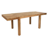 JEDILNA MIZA, masivno akacija barve akacije  - barve akacije, Design, les (160/76/80cm) - Livetastic