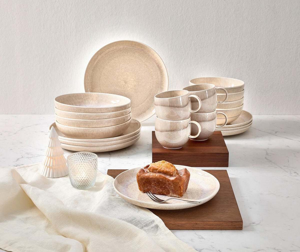 ASZTALI ÉTKÉSZLET 8 részes  - homok, Konventionell, kerámia (34,5/19,4/32,0cm) - like.Villeroy & Boch