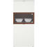 HIGHBOARD Nussbaum furniert geölt, Mattlack Nussbaumfarben, Weiß - Nussbaumfarben/Alufarben, Design, Holz/Holzwerkstoff (60/139/43cm) - Venjakob