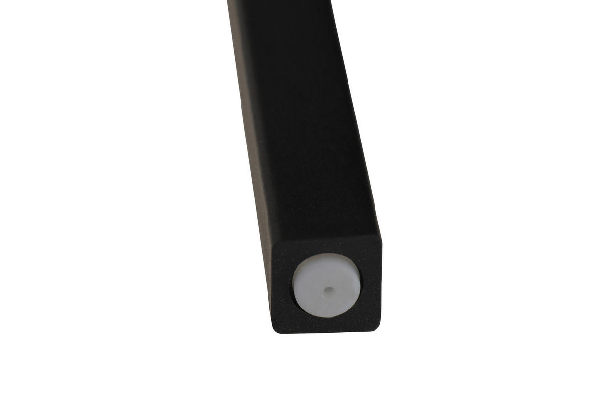 GARTENGARNITUR 3-teilig Stahl  - Anthrazit, Basics, Kunststoff/Metall (80/80/80cm) - Siena Garden