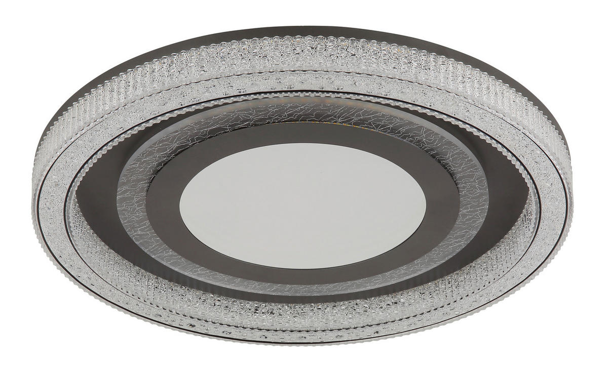 LED-DECKENLEUCHTE  48/7 cm    - Klar/Weiss, Basics, Kunststoff/Metall (48/7cm) - Globo
