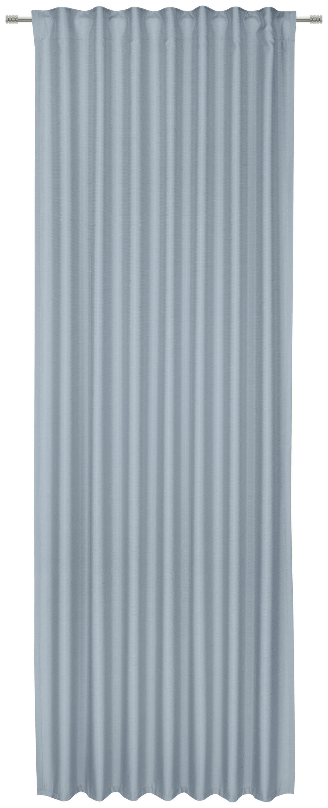 FERTIGVORHANG blickdicht  - Blau, Basics, Textil (140/255cm) - Novel