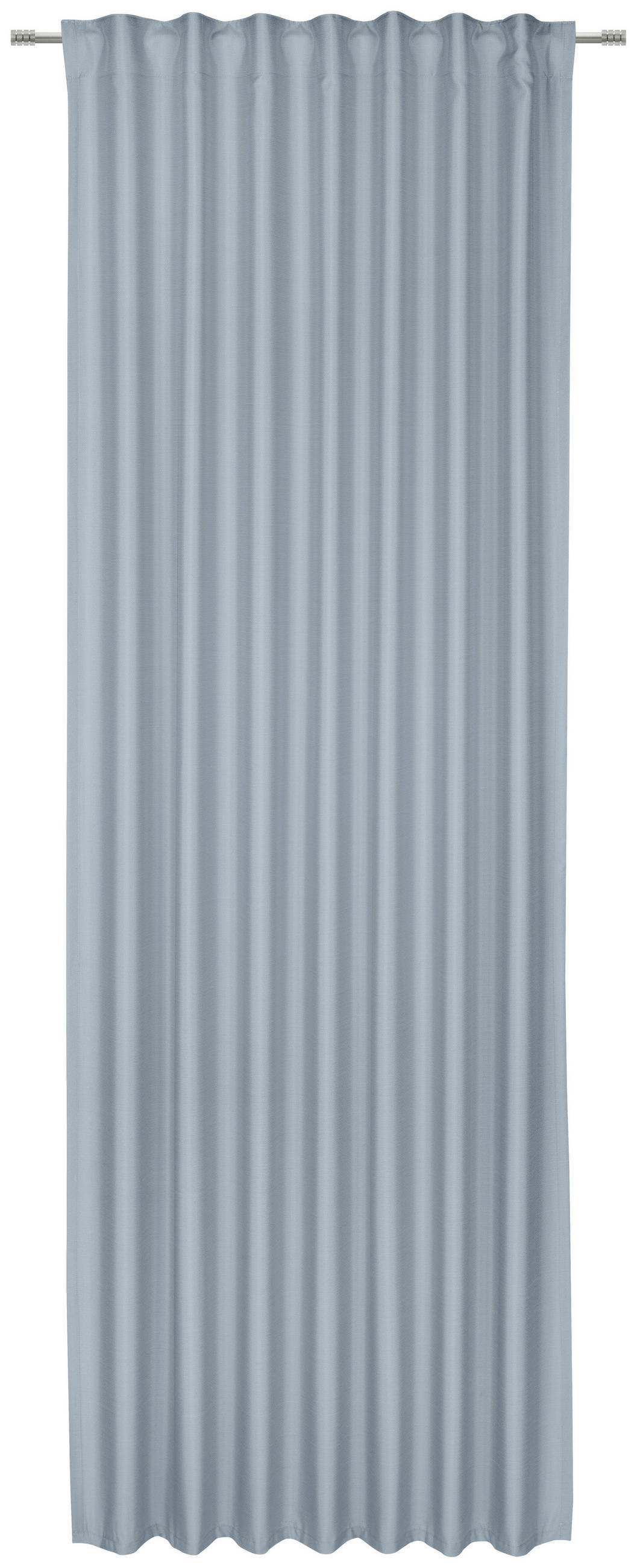 FERTIGVORHANG blickdicht  - Blau, Basics, Textil (140/255cm) - Novel