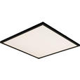 LED-PANEEL 45/45/4,5 cm  - Schwarz, Basics, Kunststoff/Metall (45/45/4,5cm) - Novel