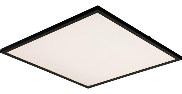 LED-PANEEL 45/45/4,5 cm  - Schwarz, Basics, Kunststoff/Metall (45/45/4,5cm) - Novel