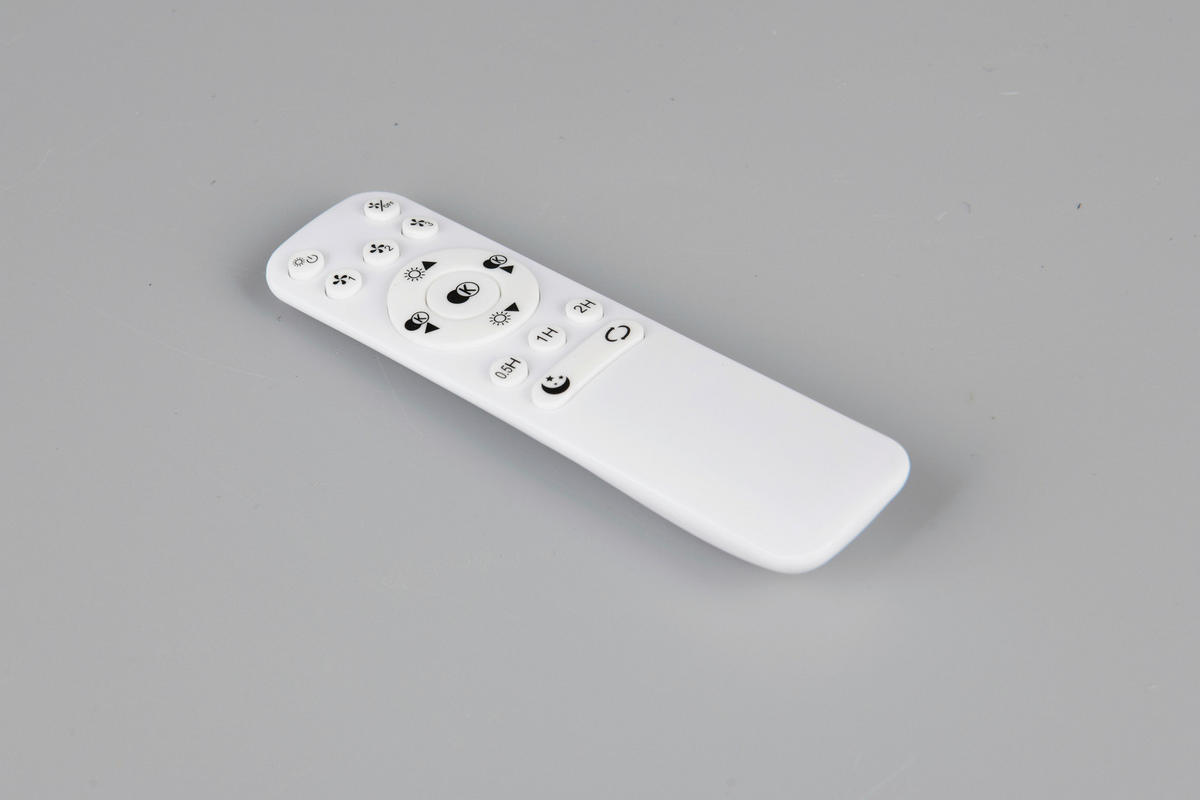 MENNYEZETI VENTILÁTOR - titánszürke/ezüstszínű, Basics, műanyag (59/15,5cm) - Mican