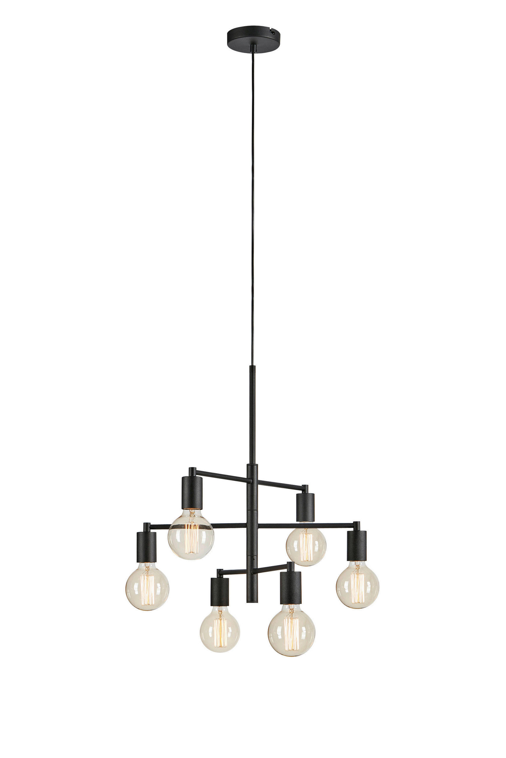 HÄNGELEUCHTE 50/52 cm   - Schwarz, Basics, Metall (50/52cm) - Markslöjd