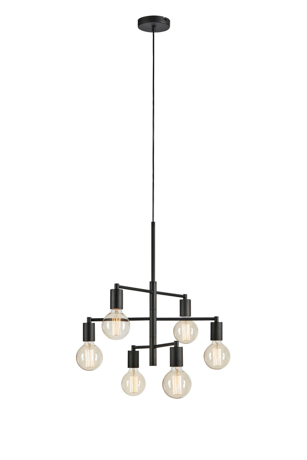 HÄNGELEUCHTE 50/52 cm  - Schwarz, Basics, Metall (50/52cm) - Markslöjd