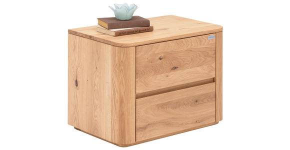 NACHTKÄSTCHEN in massiv Wildeiche Eichefarben - Eichefarben, Natur, Holz (60/45/38cm) - Valnatura