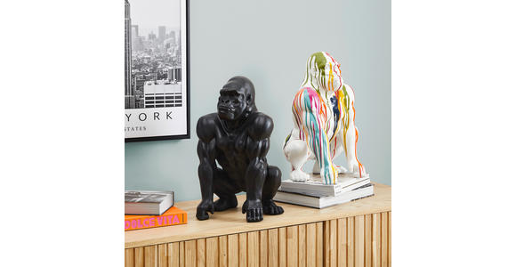 DEKOTIER - Schwarz, LIFESTYLE, Kunststoff (29,5/45/28cm) - Ambia Home