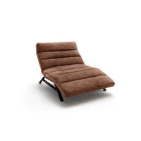 RELAXLIEGE Chenille Rostfarben  - Rostfarben/Schwarz, Design, Textil/Metall (120/54-113/158-198cm) - Pure Home Lifestyle