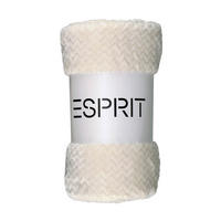 Pled 150/200 cm  - alb, Basics, plastic (150/200cm) - Esprit