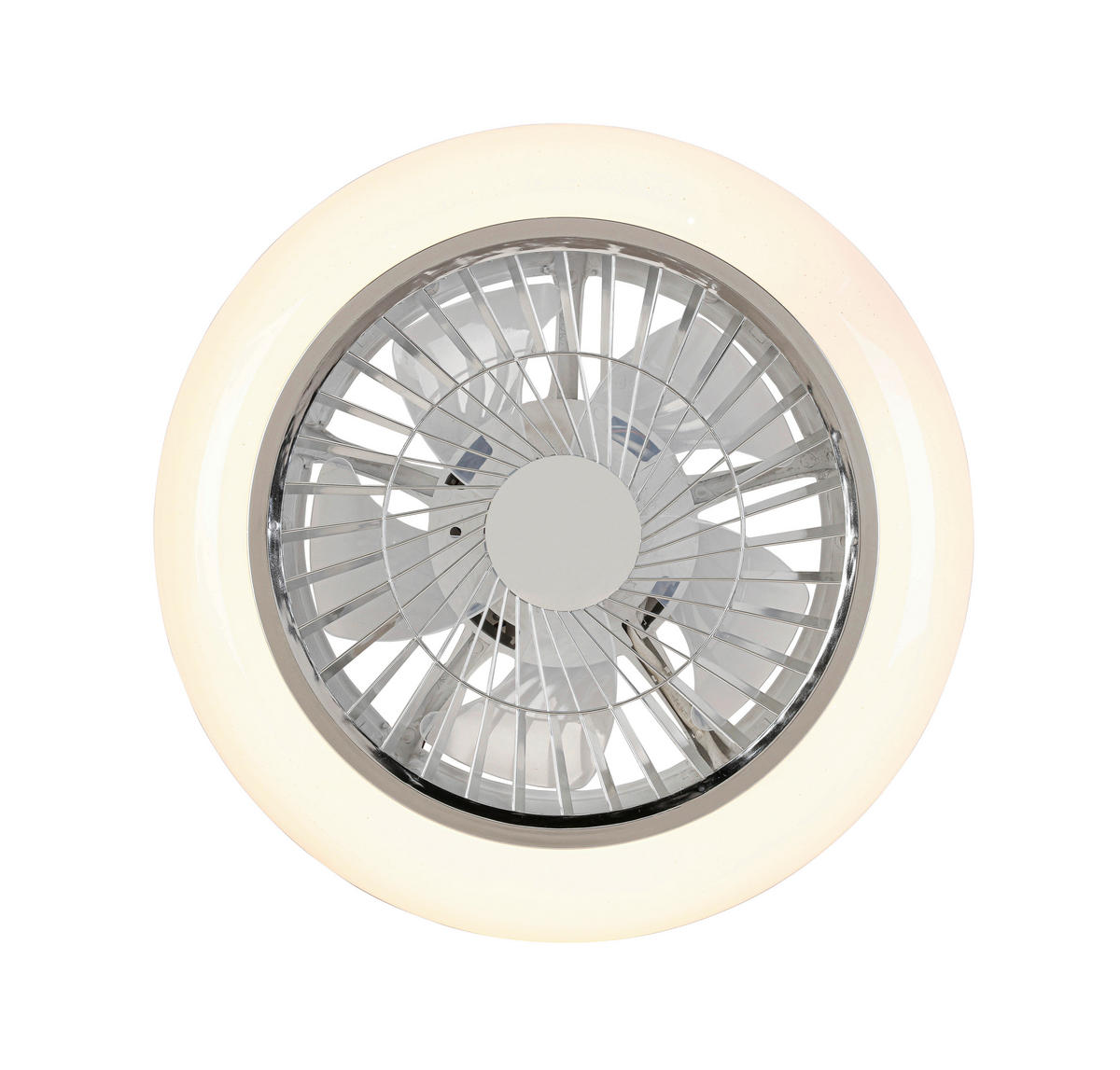 VENTILATOR STROPNI  - bijela/prozirno, Trend, plastika (45/16cm) - Novel