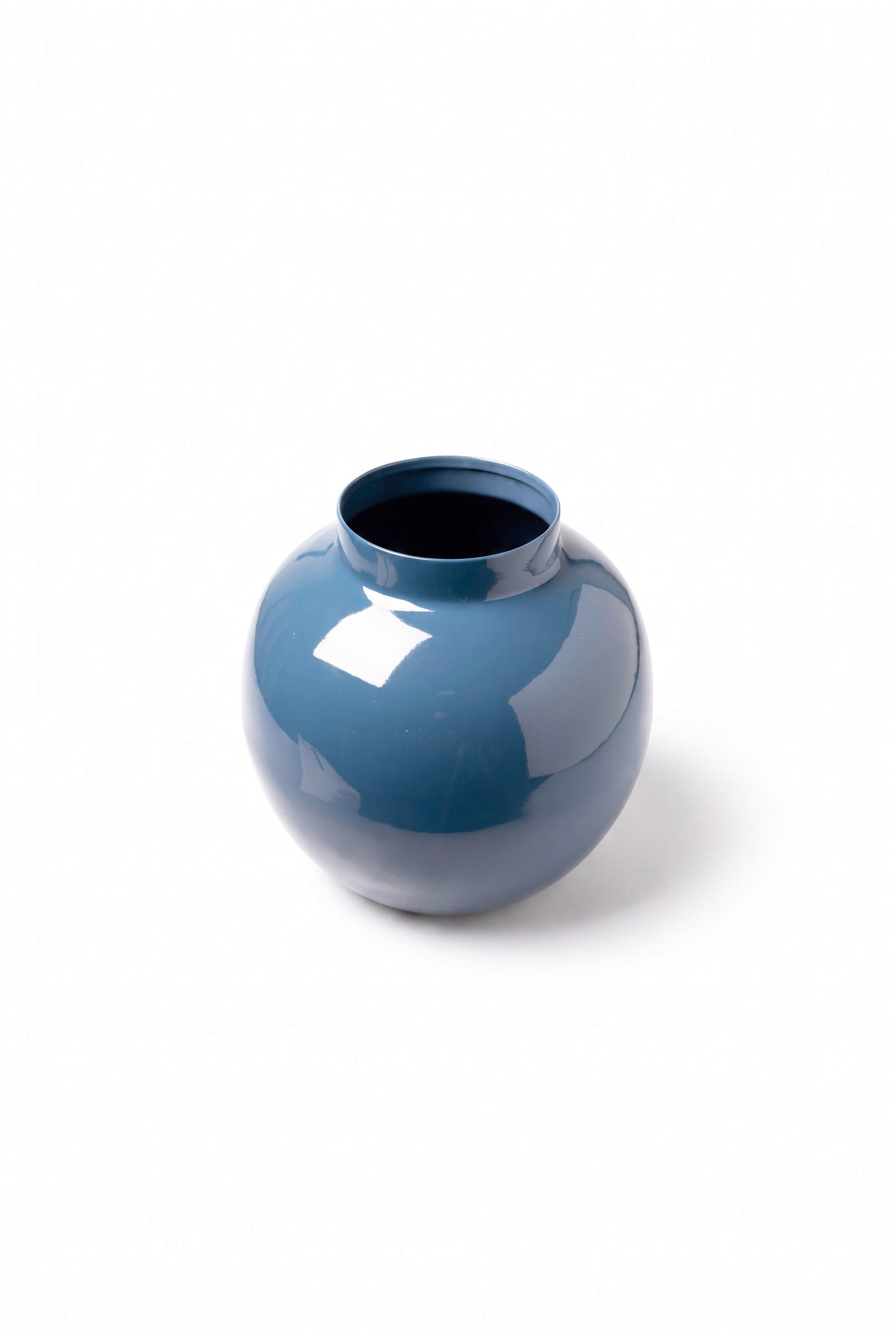 Fynch-Hatton Dekovase Winter 2026 Dunkelblau 27 cm