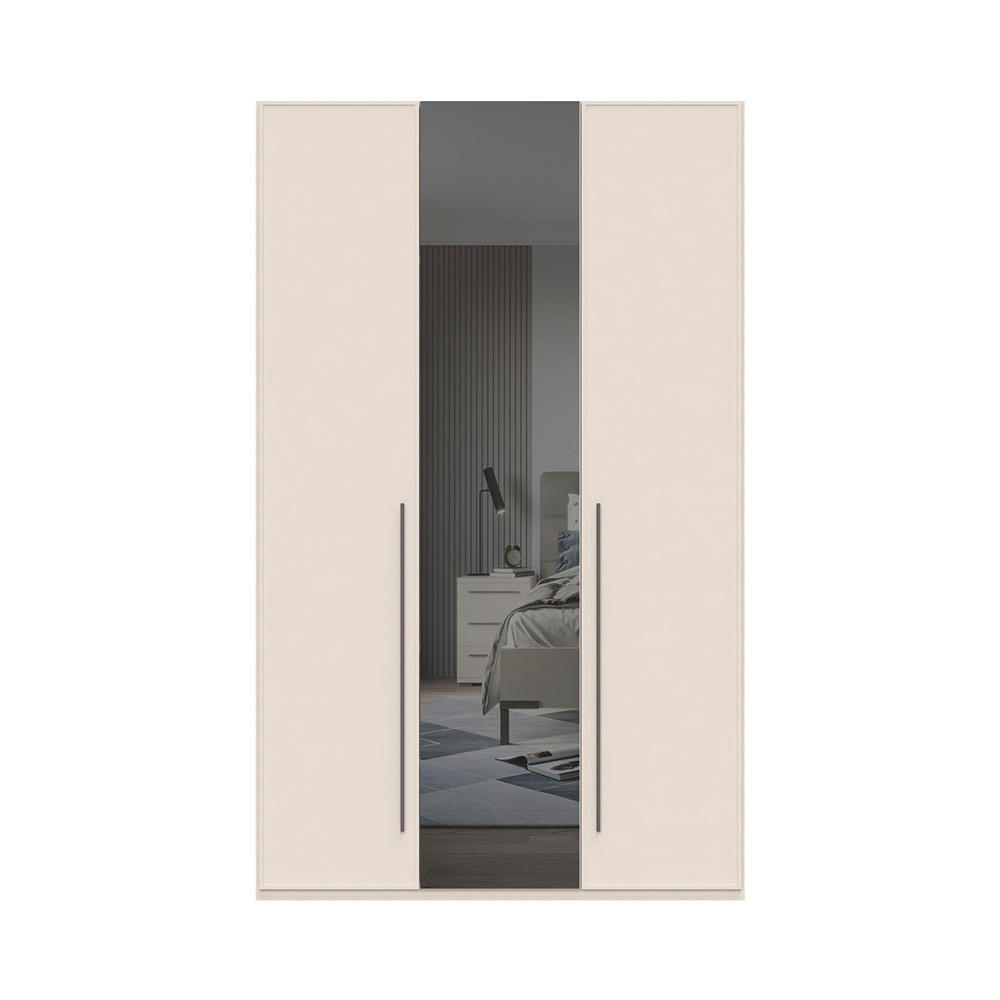 ORMAR SA KLASIČNIM VRATIMA kašmir  317/224/56 cm  - kašmir, Dizajnerski, metal/pločasti materijal (317/224/56cm)