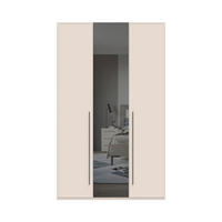ORMAR SA KLASIČNIM VRATIMA kašmir  317/224/56 cm  - kašmir, Dizajnerski, metal/pločasti materijal (317/224/56cm)