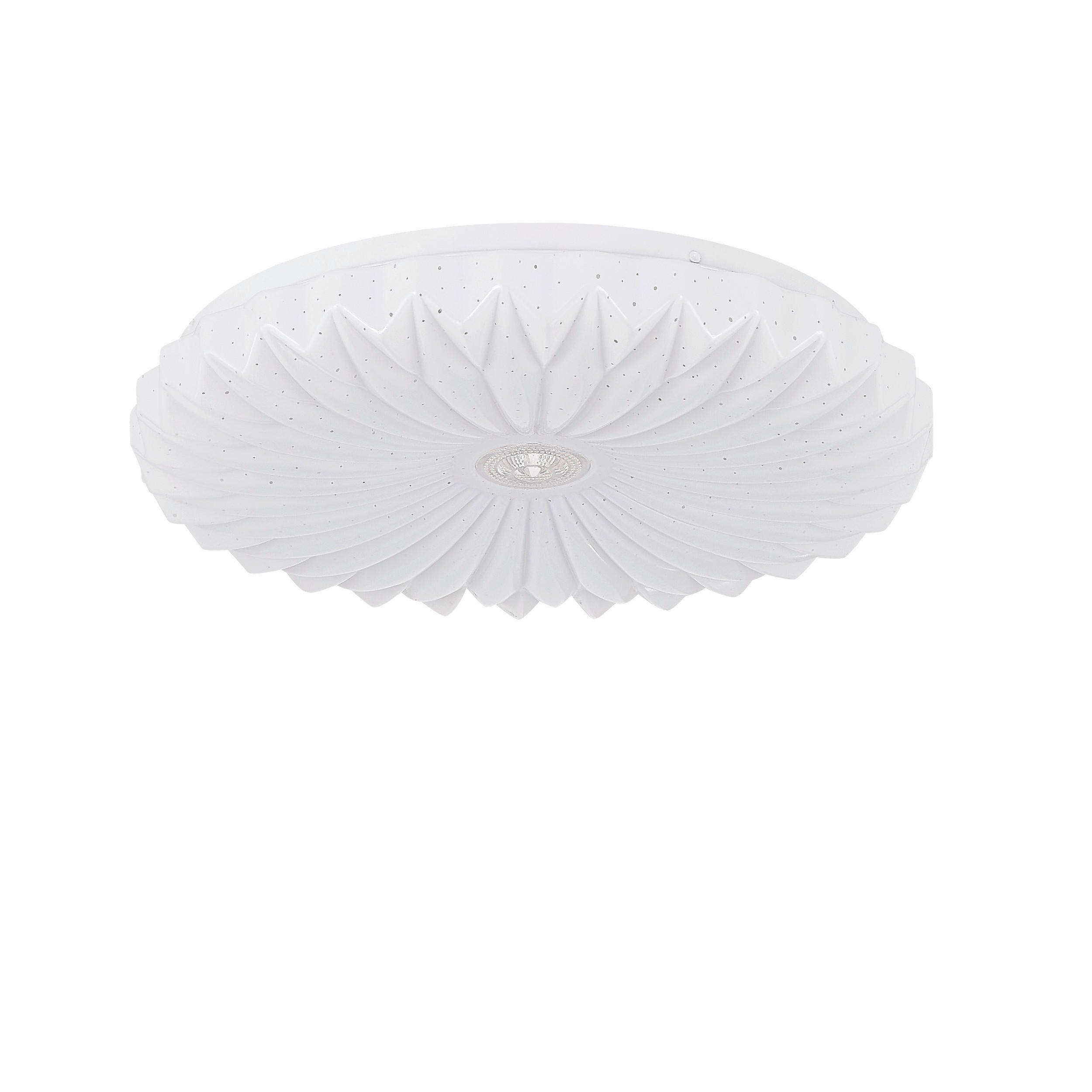 LED-DECKENLEUCHTE Zivora 6.5/39.5/39.5 cm  - Weiß, Design, Kunststoff (6.5/39.5/39.5cm)