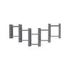 WANDREGAL Anthrazit  - Anthrazit, Design, Holzwerkstoff (151/64/20cm) - Livetastic